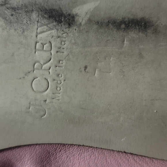 J Crew Pink, Black, and Gold Ballet Flats 7.5 leather - Picture 8 of 8